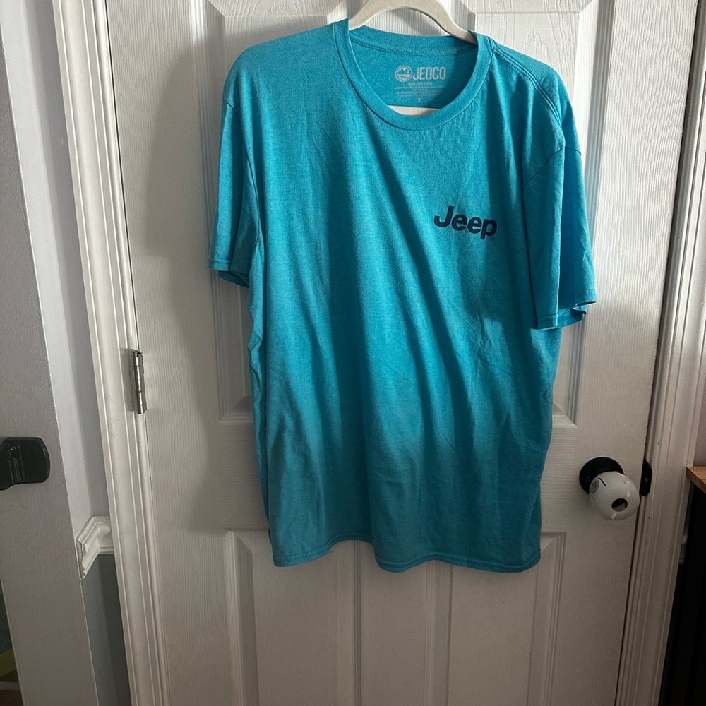 Jeep Teal Short Sleeve Men's Tee